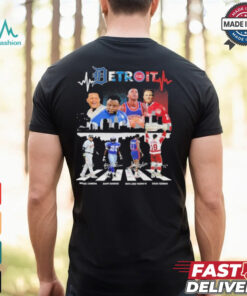 Detroit Tigers Detroit Lions Red Wings Detroit Pistons All The Stars 2024 Signatures Shirt