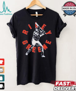 Detroit Tigers Riley Greene Baseball Team Swing Pose Shirt