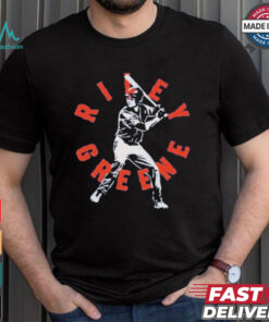 Detroit Tigers Riley Greene Baseball Team Swing Pose Shirt