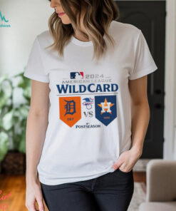 Detroit Tigers Vs Houston Astros 2024 AL Wild Card Game T Shirt