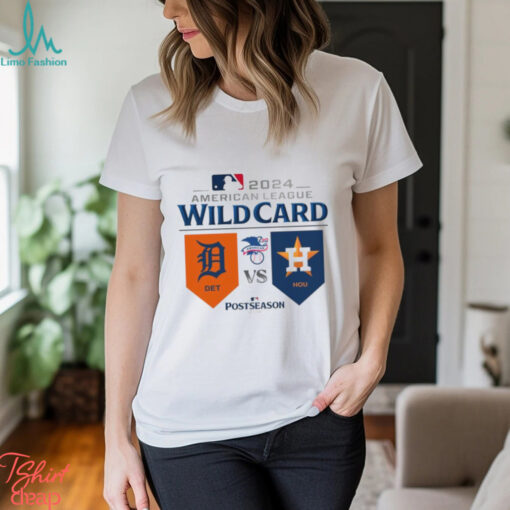 Detroit Tigers Vs Houston Astros 2024 AL Wild Card Game T Shirt