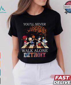 Detroit You’ll Never Walk Alone Peanuts Shirt