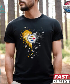 Diamond Encrusted Steelers Heartbreak T Shirt
