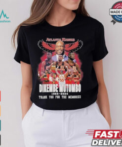 Dikembe Mutombo Atlanta Hawks 1966 2024 Thank You For The Memories Shirt