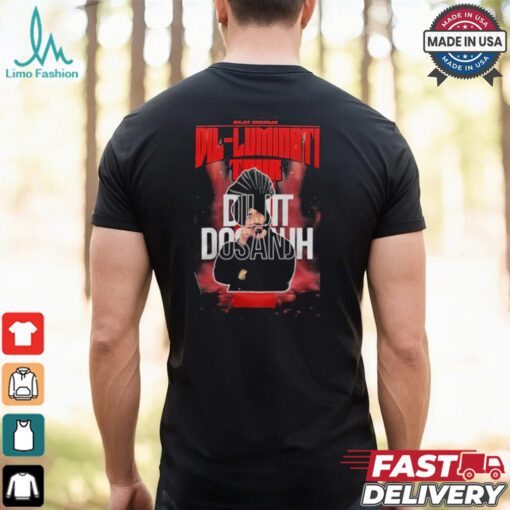 Diljit Dosanjh Dil luminati Tour Signature Shirt