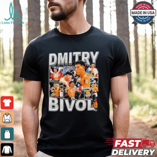 Dmitry Bivol boxing vintage graphic shirt