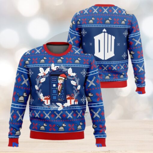 Doctor Who Tardis Ugly Christmas Sweaters