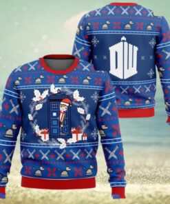 Doctor Who Tardis Ugly Christmas Sweaters