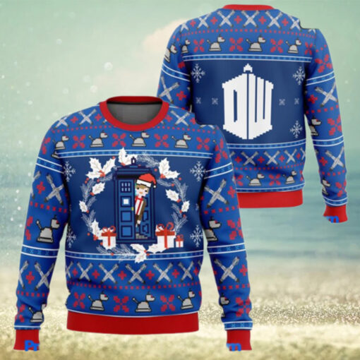 Doctor Who Tardis Ugly Christmas Sweaters