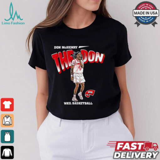 Don McHenry The Don Western Kentucky Hilltoppers cartoon shirt