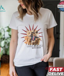 Donald Trump Make Cats Safe Again 2024 Shirt
