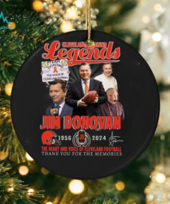 Donovan 1956 2024 The Heart And Voice Of Cleveland Football Thank You For The Memories Shirt