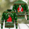 Christmas 2024 Pabst Blue Ribbon Santa Reindeer Snowflake Ugly Sweater