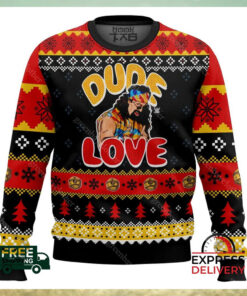 Dude Love Mick Foley Ugly Christmas Sweater