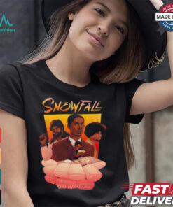 Duro Snowfall Brick By Brick Painting t shirt