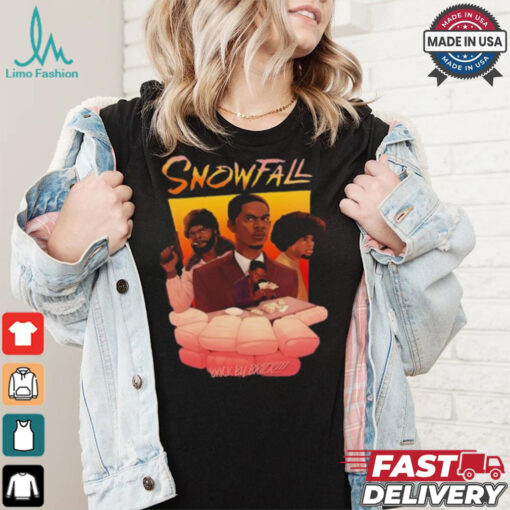 Duro Snowfall Brick By Brick Painting t shirt