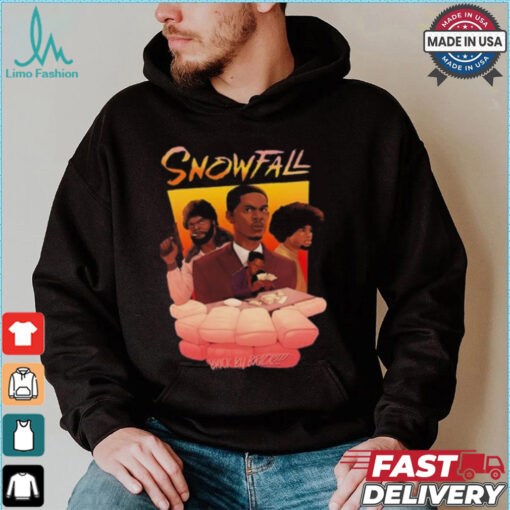 Duro Snowfall Brick By Brick Painting t shirt
