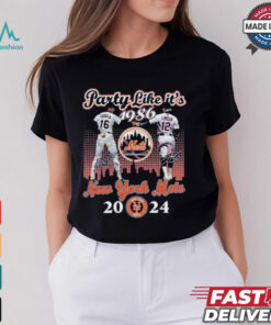 Dwight Gooden Francisco Lindor Party Like It’s 1986 New York Mets 2024 Shirt