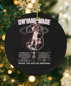 Dwyane Wade 3 Thank You For The Memories T Shirt