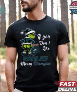 Eagles If You Don't Like Them Merry Kiss My Ass Christmas Shirt