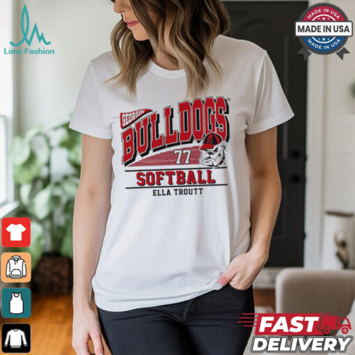 Ella Troutt #77 Georgia Bulldogs softball shirt