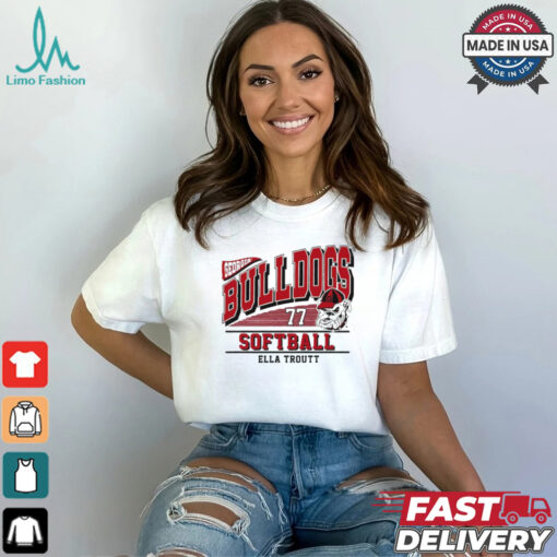 Ella Troutt #77 Georgia Bulldogs softball shirt