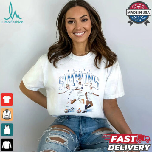 Ellie Simmons Buffalo women’s soccer player collage shirt