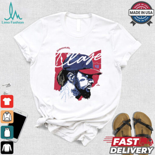 Emmanuel Clase #48 Cleveland Guardians Lightning Painting t shirt