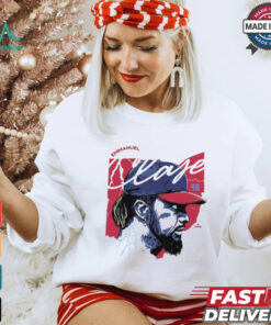 Emmanuel Clase #48 Cleveland Guardians Lightning Painting t shirt