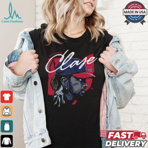 Emmanuel Clase Lightning Cleveland Guardians Shirt