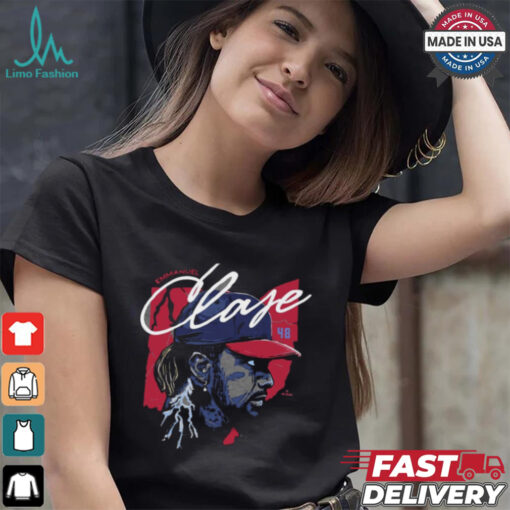 Emmanuel Clase Lightning Cleveland Guardians Shirt