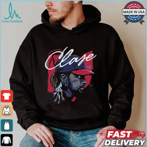 Emmanuel Clase Lightning Cleveland Guardians Shirt
