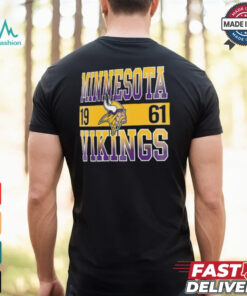Era Black Minnesota Vikings City Team T Shirt