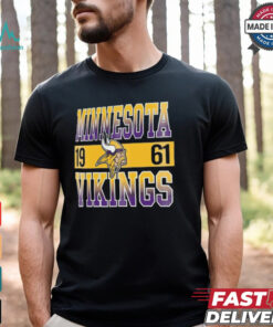 Era Black Minnesota Vikings City Team T Shirt