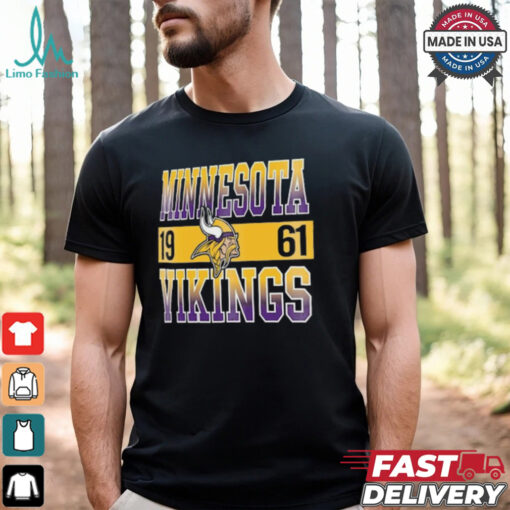 Era Black Minnesota Vikings City Team T Shirt