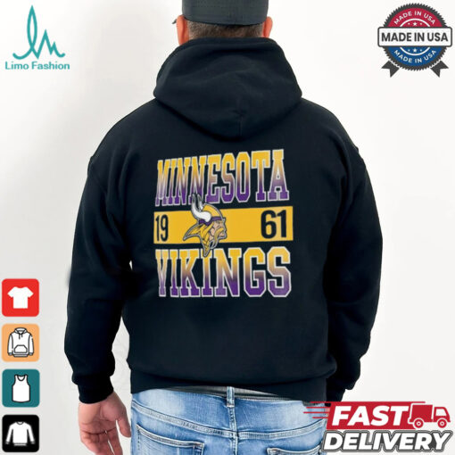 Era Black Minnesota Vikings City Team T Shirt