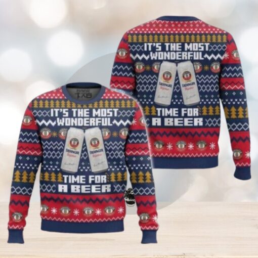 Erdinger It’s The Most Wonderful Time For A Beer Ugly Christmas Sweater