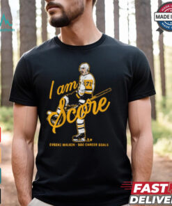 Evgeni Malkin I Am Score 500 Career Goals Pittsburgh Penguins NHL t shirt