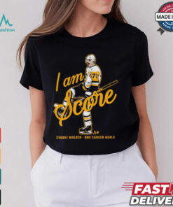 Evgeni Malkin I Am Score 500 Career Goals Pittsburgh Penguins NHL t shirt