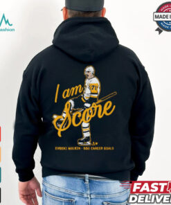 Evgeni Malkin I Am Score 500 Career Goals Pittsburgh Penguins NHL t shirt