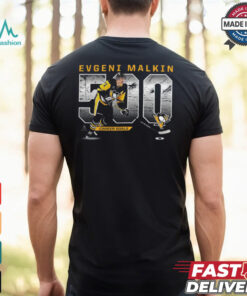 Evgeni Malkin Pittsburgh Penguins 500 Goals T Shirt