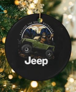 Explore The Great Outdoors Sasquatch Jeep Shirt