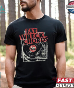 Fat Wreck Chords FAT Turntable T Shirt