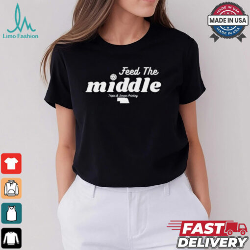 Feed The Middle Triple B Screen Printing Shirt