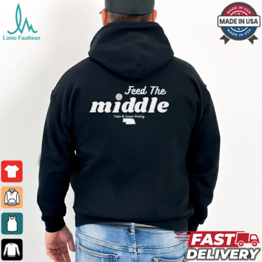 Feed The Middle Triple B Screen Printing Shirt