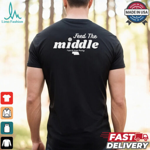 Feed The Middle Triple B Screen Printing Shirt