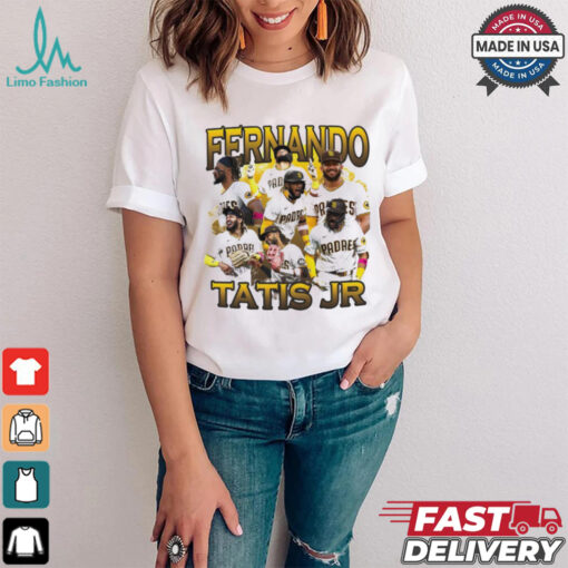 Fernando Tatis Jr Padres baseball graphic MLB shirt