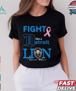 Fight like a Detroit Lions Cancer logo shirt