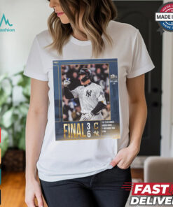 Final Cleveland Guardians 3  6 New York Yankees Top Performer Aaron Judge MLB 2024 ALCS Poster t shirt