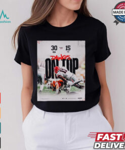 Final Georgia Bulldogs 30 – 15 Texas Longhorns Dawgs On Top Poster t shirt